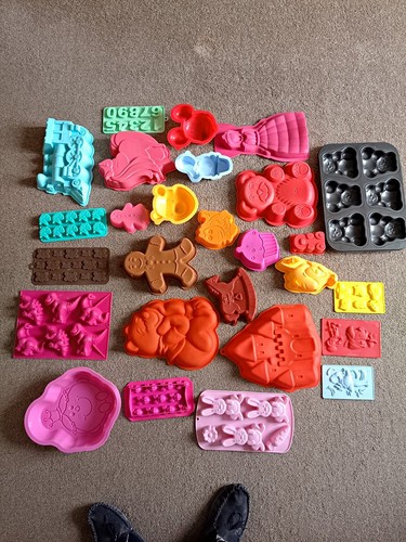 Silicone chocolate moulds - silicone,