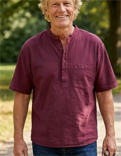 Grandad shirt short sleeved - grandad,