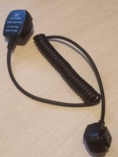 JJC FC-E3 TTL Off-Camera Flash Hot Shoe Sync Cord For Canon