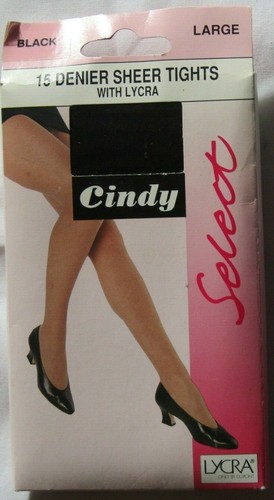 Tights denier black bamboo - denier,