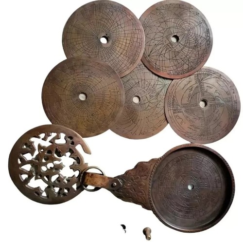 Antique brass arabic - brass,
