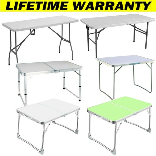 Portable folding tables - folding,