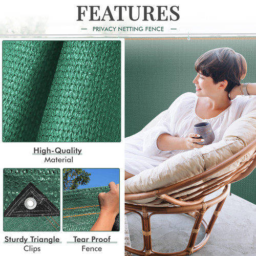 Privacy screen netting - screen, 95%