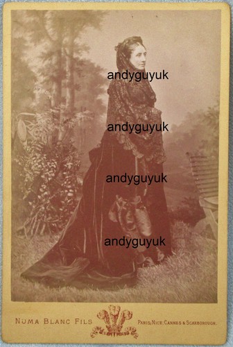 Cabinet card aviator duchess - cabinet,