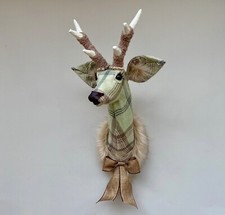 Handmade faux taxidermy olive