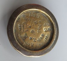 Antique Victorian brass 4oz