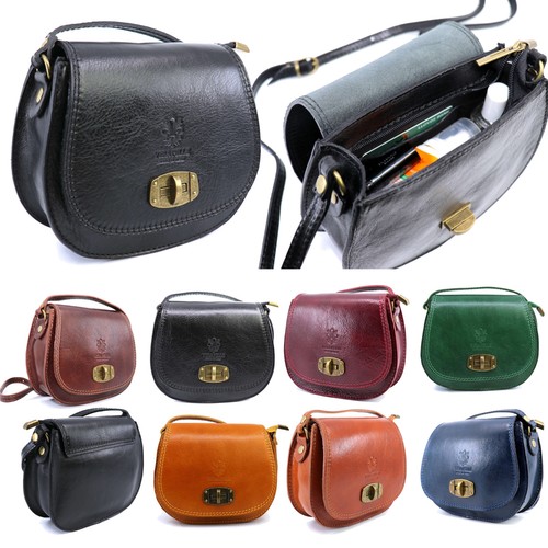 Ladies real leather crossbody - real,