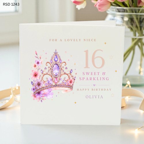 Personalised 16th birthday - personalised,