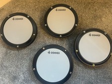 Donner DED-80 Electronic Tom/Snare Drum Set (includes 4 Drums) Approx 8 inch