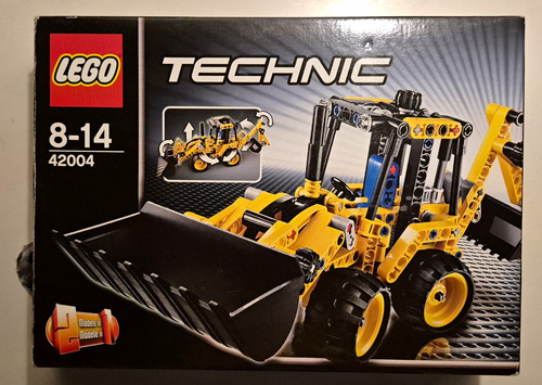 Lego technic mini backhoe - lego,