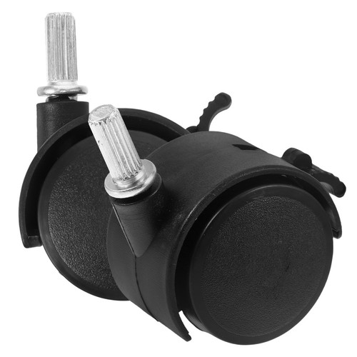 Reusable black stem caster - black,