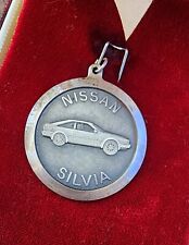 Datsun Nissan Silvia classic S12  silver dealers pendant Rare!
