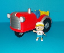 TALKING COCOMELON MUSICAL TRACTOR PLAYS OLD MAC DONALDS FARM & JJ FIGURE