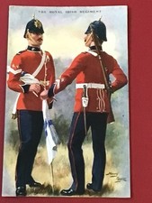 EARLY GALE & POLDEN MILITARY UNIFORM PC - H PAYNE - THE ROYAL IRISH REGIMENT