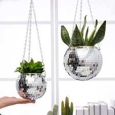 Disco ball planter wall - ball,