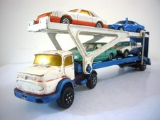 Corgi Super Juniors: Mercedes-Benz car transporter set, good order, made in GB