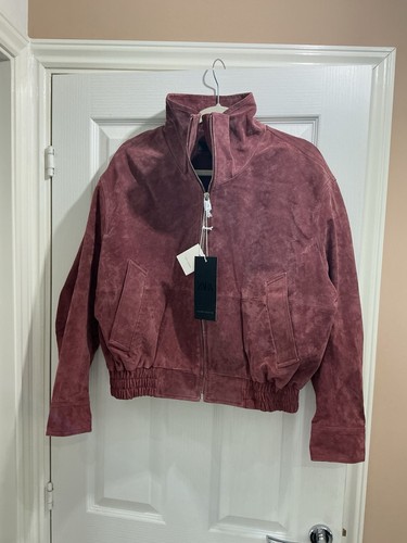 Zara pink marsala - 100%, leather