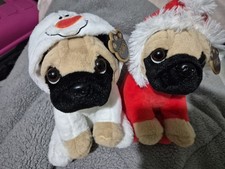 BNWT Paws Pug Christmas