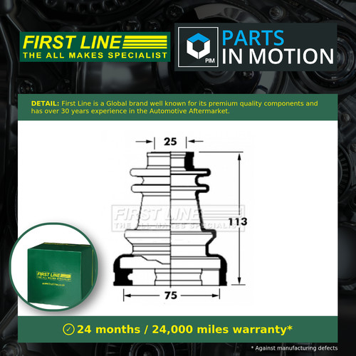 Joint boot fits - cv,