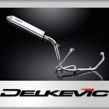 Honda XL125V Varadero 2001-2014 Full Exhaust 420mm Tri-Oval Stainless Silencer