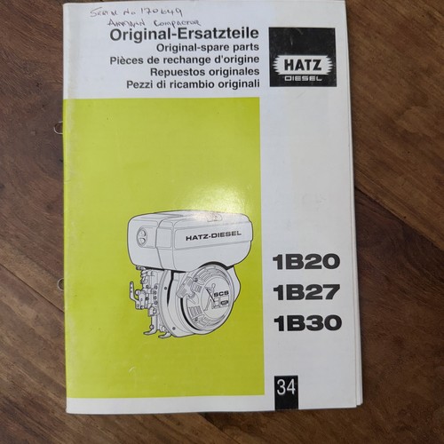 Hatz diesel engines - engines, 1b27