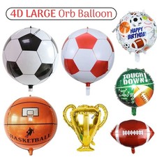 4D Orb Football 4D orb Basketball rugby ball balloon game party decorations
