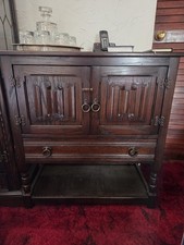 Dark Wood Reproduction Sideboard