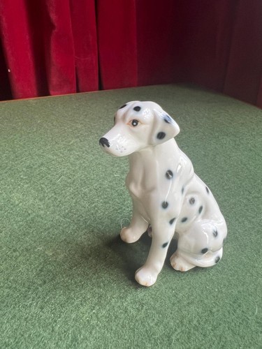 Vintage ceramic dalmatian dog
