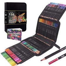 120 Colouring Pencils Zip-Up