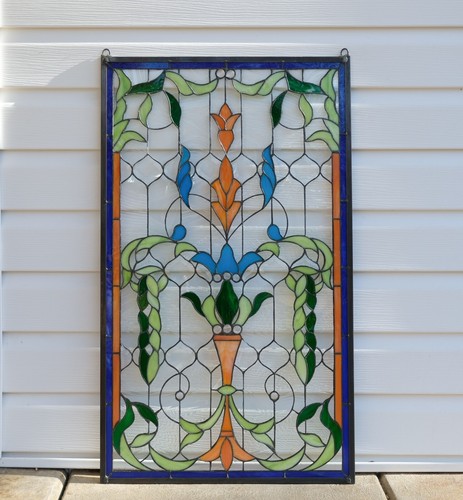 Jeweled tiffany style stained - jeweled,