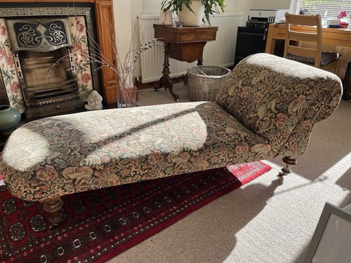 Victorian chaise longue - chaise,