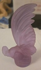 Frosted Satin Pink Glass