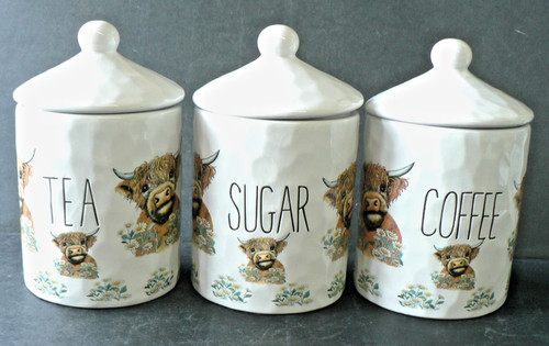 Highland cow tea - cow, coffee