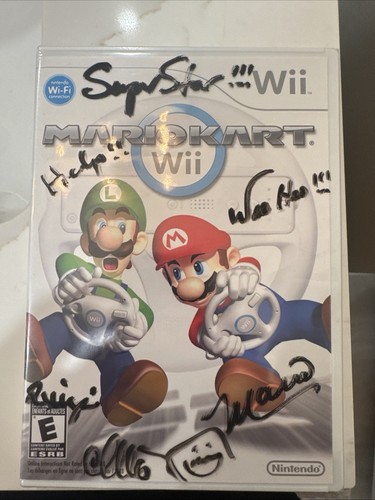 Signed sealed mario - signed, &