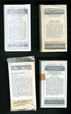 4 FULL SETS OF BROOKE BOND (Black Back) TEA CARDS FLAGS,COAST,W FLOWERS,AFRICAN