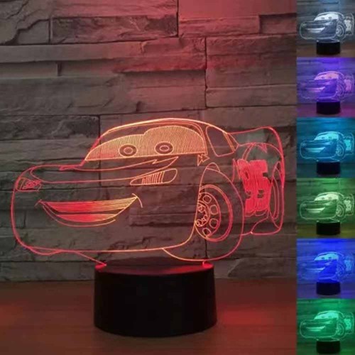 Cars lightning mcqueen led - cars,