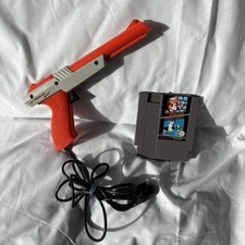 Mario bros / Duck hunt & Nintendo Zapper | Nintendo NES | Tested And Working 