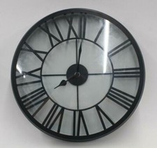 Skeleton Quartz Movement Wall Clock with Young Town 12888 Movt Roman Numerals