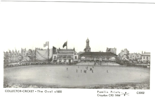 Pamlin print postcard the oval - print,