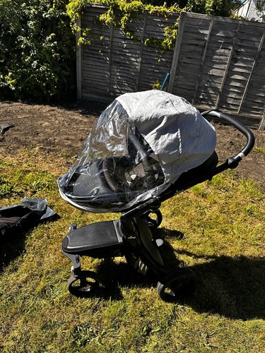 Mima pushchair black - mima, –
