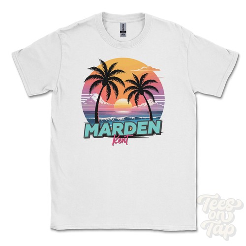 Marden kent shirt retro - marden,