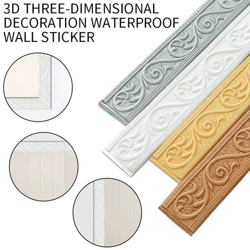 Self adhesive wall trim - self, line