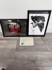 WWE AJ STYLES GLOVES WORN & SIGNED