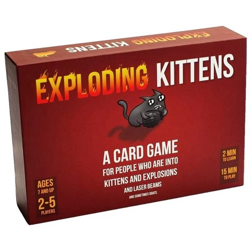 New exploding kittens - new,