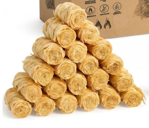 200 natural firelighters - 200,