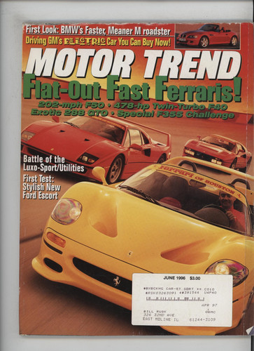 Motor trend june 1996 - trend,