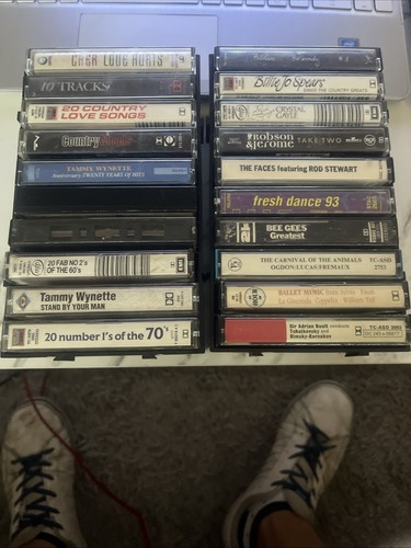 Cassette tapes in storage - 20,