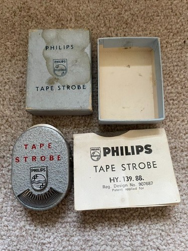 Vintage philips tape strobe - philips,