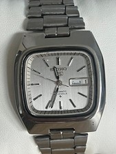 Vintage Seiko 5 6319-5080 Automatic Mens Watch For Spares/Repair (ref48)