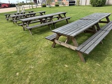 Ex Hire  6 Seater Wooden